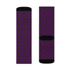 Purple Cross Socks - H.O.Y (Humans Of Yahweh)