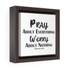 ''Philippians 4:6'' Canvas Gallery Wraps Framed Canvas (white)