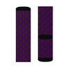 Purple Cross Socks - H.O.Y (Humans Of Yahweh)