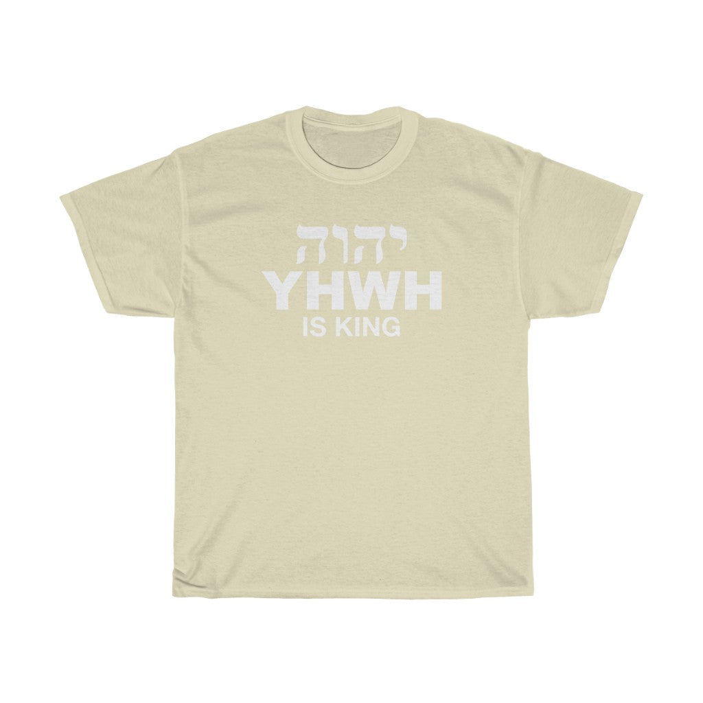 ''YHWH is KING'' Tee - H.O.Y (Humans Of Yahweh)