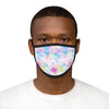 Cotton Candy Tie-Dye - Psalm 46:5 Face Mask