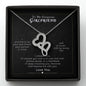 To My Gorgeous Girlfriend - Double Hearts Necklace - H.O.Y (Humans Of Yahweh)