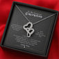 To My Gorgeous Girlfriend - Double Hearts Necklace - H.O.Y (Humans Of Yahweh)