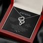 To My Gorgeous Girlfriend - Double Hearts Necklace - H.O.Y (Humans Of Yahweh)