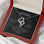 To My Gorgeous Girlfriend - Double Hearts Necklace - H.O.Y (Humans Of Yahweh)