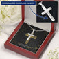Luke 1:37 ''Faith Makes All Things Possible'' - Snake Chain
