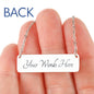 Blessed Bar Necklace