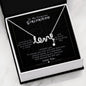 To My Gorgeous Girlfriend - Love Necklace - H.O.Y (Humans Of Yahweh)
