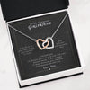 To My Gorgeous Girlfriend - Interlocked Hearts Necklace - H.O.Y (Humans Of Yahweh)