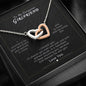 To My Gorgeous Girlfriend - Interlocked Hearts Necklace - H.O.Y (Humans Of Yahweh)