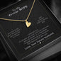 To My Future Wife - Sweet Heart Necklace - H.O.Y (Humans Of Yahweh)