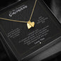 To My Gorgeous Girlfriend - Sweet Heart Necklace - H.O.Y (Humans Of Yahweh)
