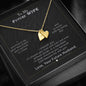To My Future Wife - Sweet Heart Necklace - H.O.Y (Humans Of Yahweh)