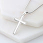 To My Husband - Cross Necklace - H.O.Y (Humans Of Yahweh)