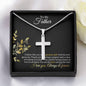 To My Father - Cross Necklace - H.O.Y (Humans Of Yahweh)