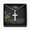 To My Father - Cross Necklace - H.O.Y (Humans Of Yahweh)