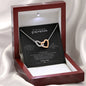 To My Gorgeous Girlfriend - Interlocked Hearts Necklace - H.O.Y (Humans Of Yahweh)