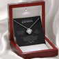 To My Gorgeous Girlfriend - Love Knot Necklace - H.O.Y (Humans Of Yahweh)