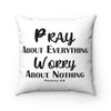 Philippians 4:6 Pillow