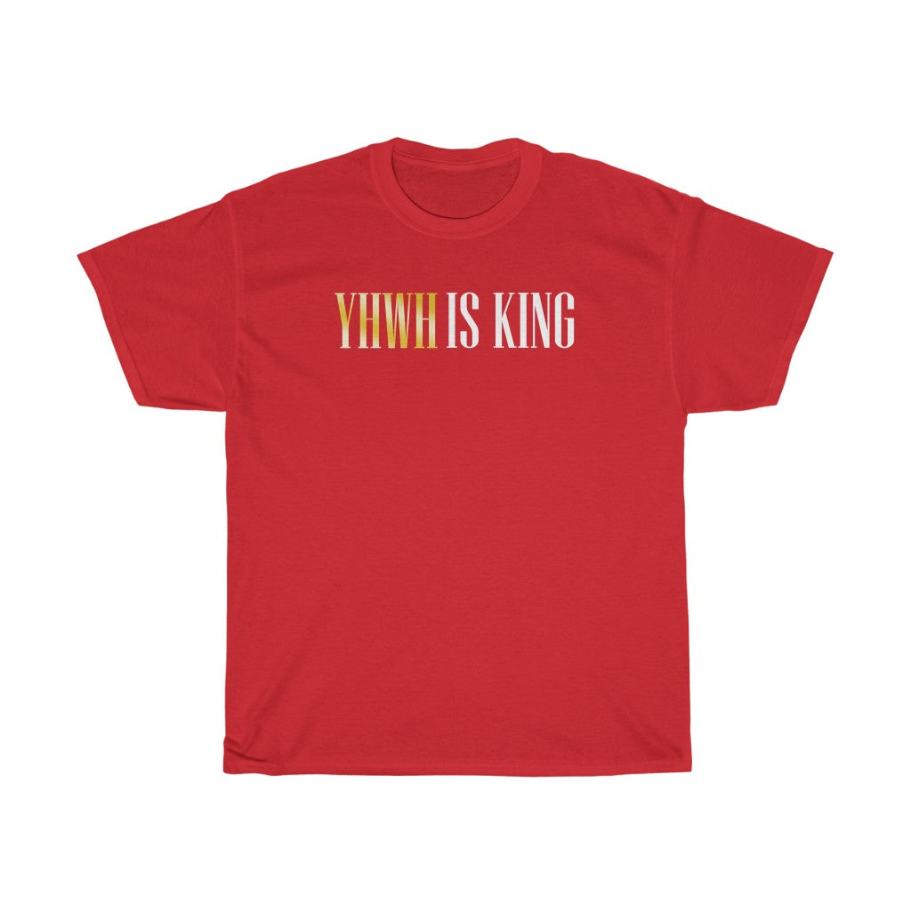 ''YHWH is KING'' Gold Edition Tee - H.O.Y (Humans Of Yahweh)