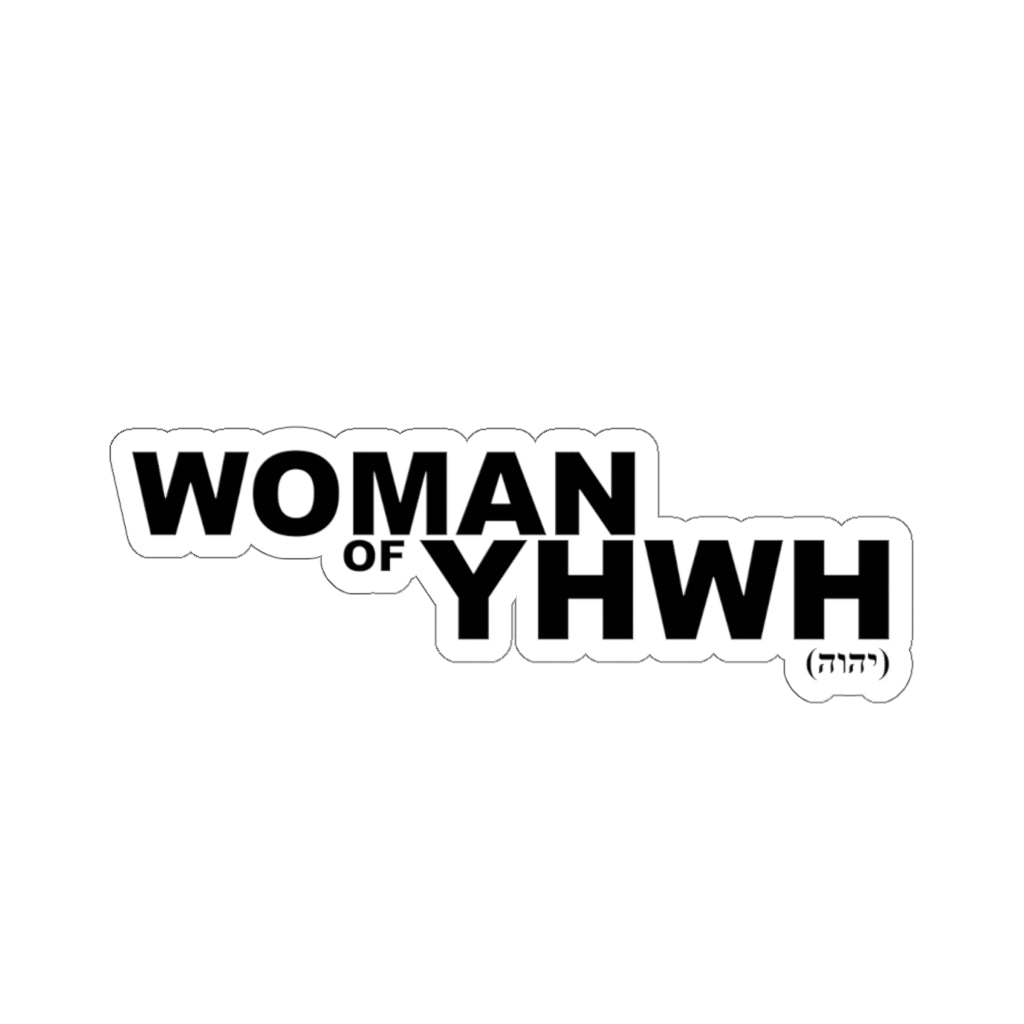 ''Woman of YHWH'' Stickers - H.O.Y (Humans Of Yahweh)
