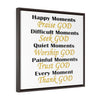 Load image into Gallery viewer, &#39;&#39;Everything GOD&#39;&#39; Framed Premium Canvas (white)