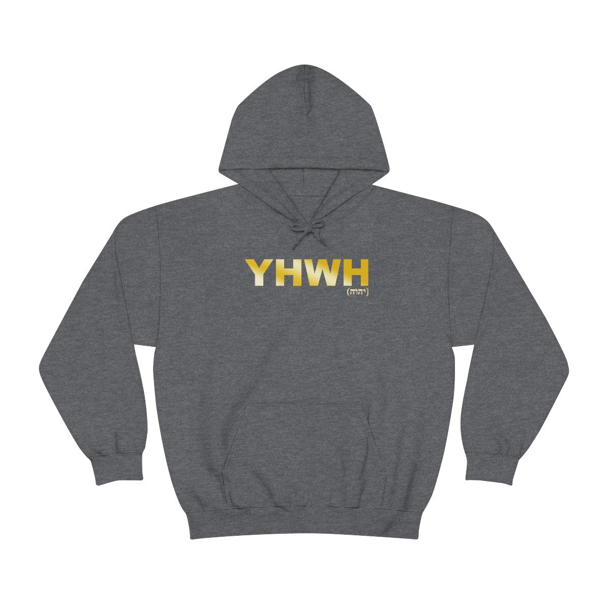 ''YHWH'' Gold Edition Hoodie - H.O.Y (Humans Of Yahweh)