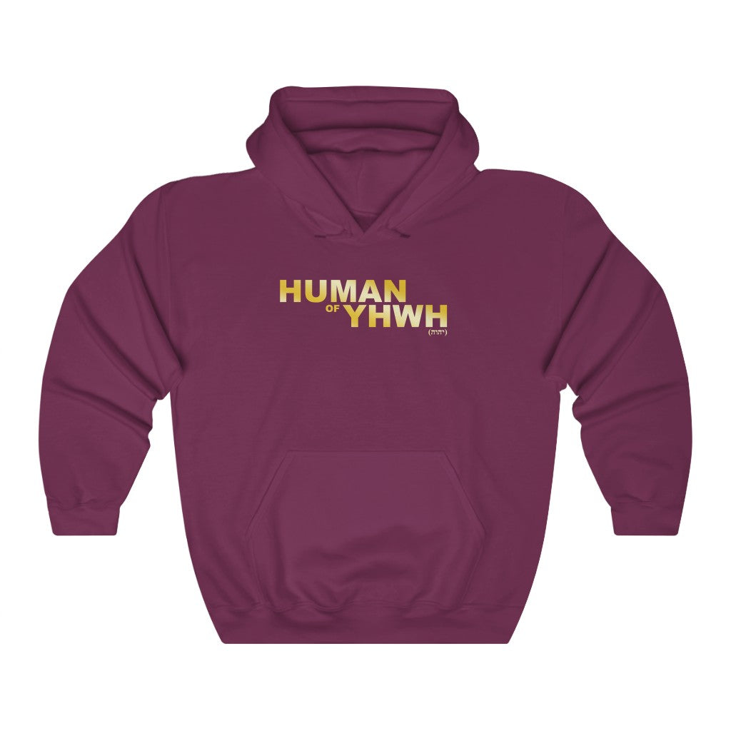 ''Human of YHWH'' Gold Edition Hoodie - H.O.Y (Humans Of Yahweh)