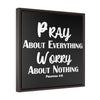Load image into Gallery viewer, &#39;&#39;Philippians 4:6&#39;&#39; Canvas Gallery Wraps Framed Canvas (Black)