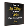 Load image into Gallery viewer, &#39;&#39;Philippians 4:13&#39;&#39; Framed Premium Canvas (Black)