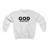 ''God Vibes Only'' Crewneck Sweatshirt - H.O.Y (Humans Of Yahweh)