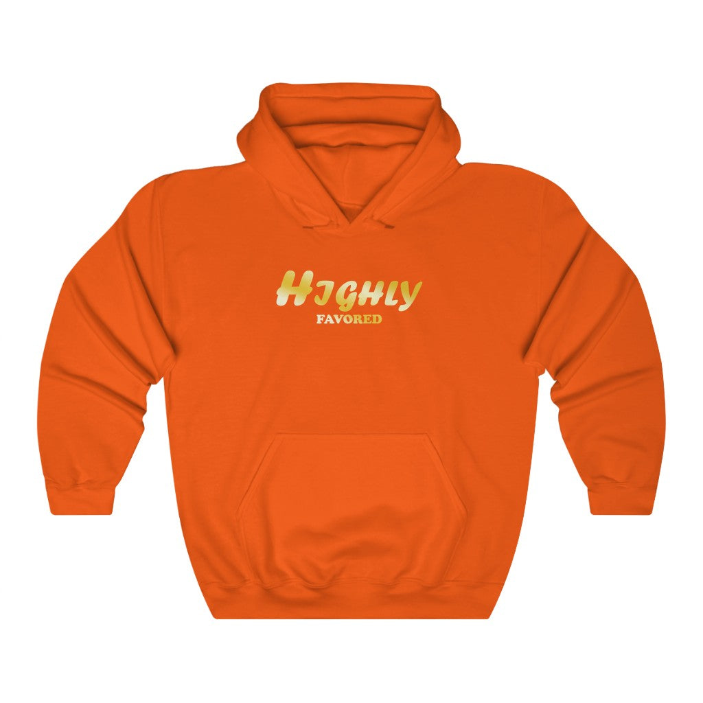 ''Highly Favored'' Gold Edition Hoodie - H.O.Y (Humans Of Yahweh)
