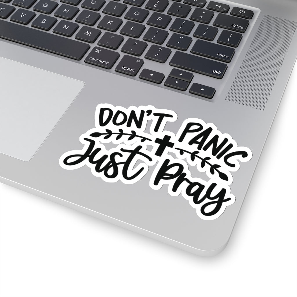 ''Dont panic, just pray'' Stickers - H.O.Y (Humans Of Yahweh)