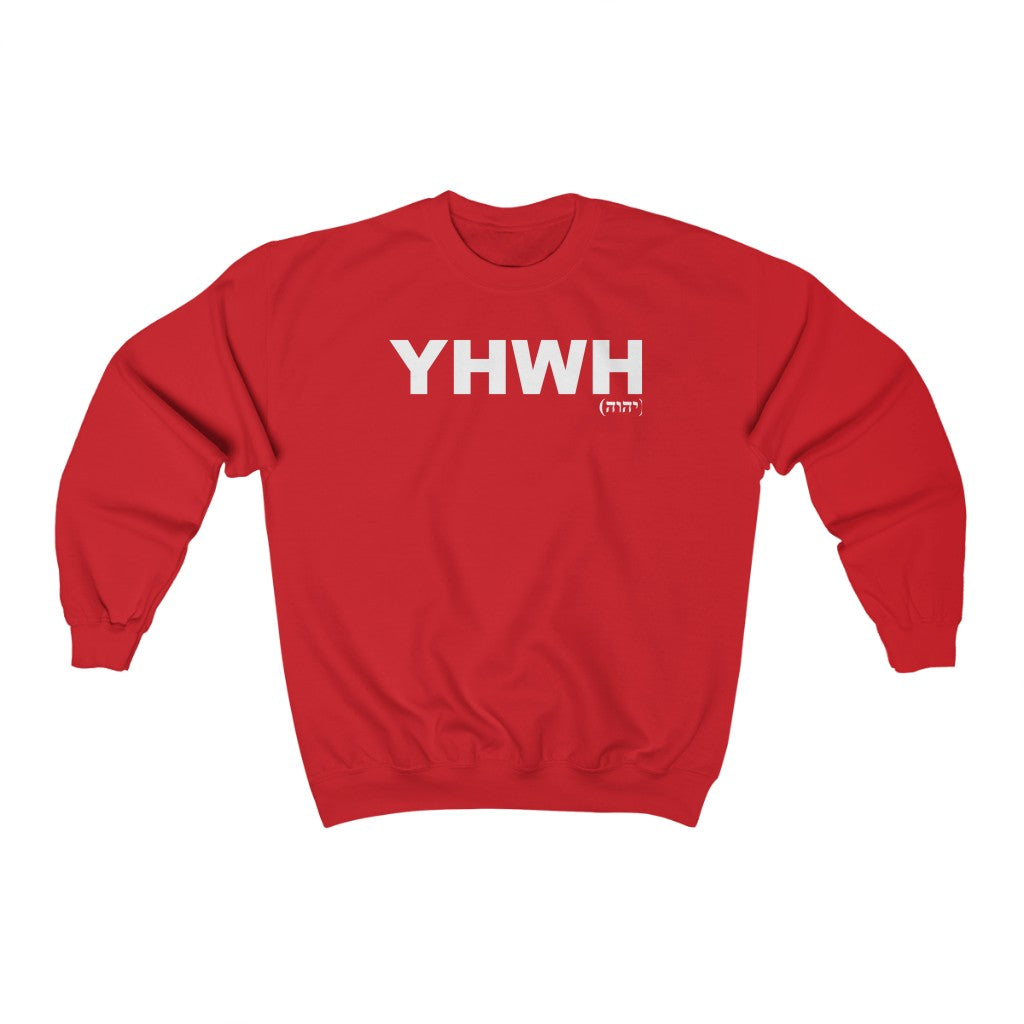 ''YHWH'' Crewneck Sweatshirt - H.O.Y (Humans Of Yahweh)