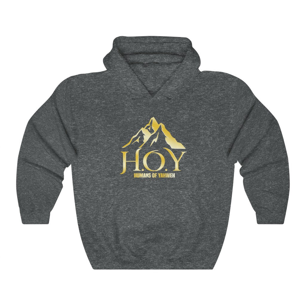 ''H.O.Y (Humans Of YHWH)'' Gold Edition Hoodie - H.O.Y (Humans Of Yahweh)