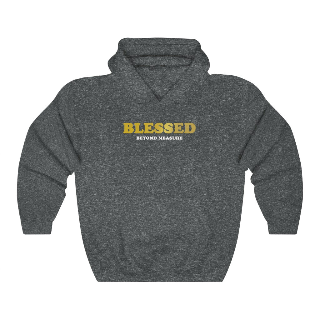 ''Blessed beyond measure'' Gold Edition Hoodie - H.O.Y (Humans Of Yahweh)