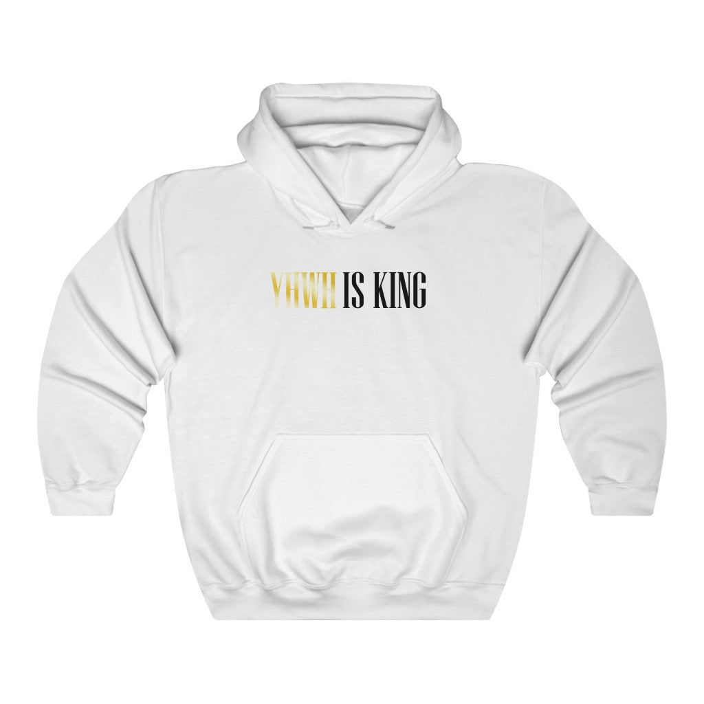 ''YHWH is KING'' Gold Edition Hoodie - H.O.Y (Humans Of Yahweh)