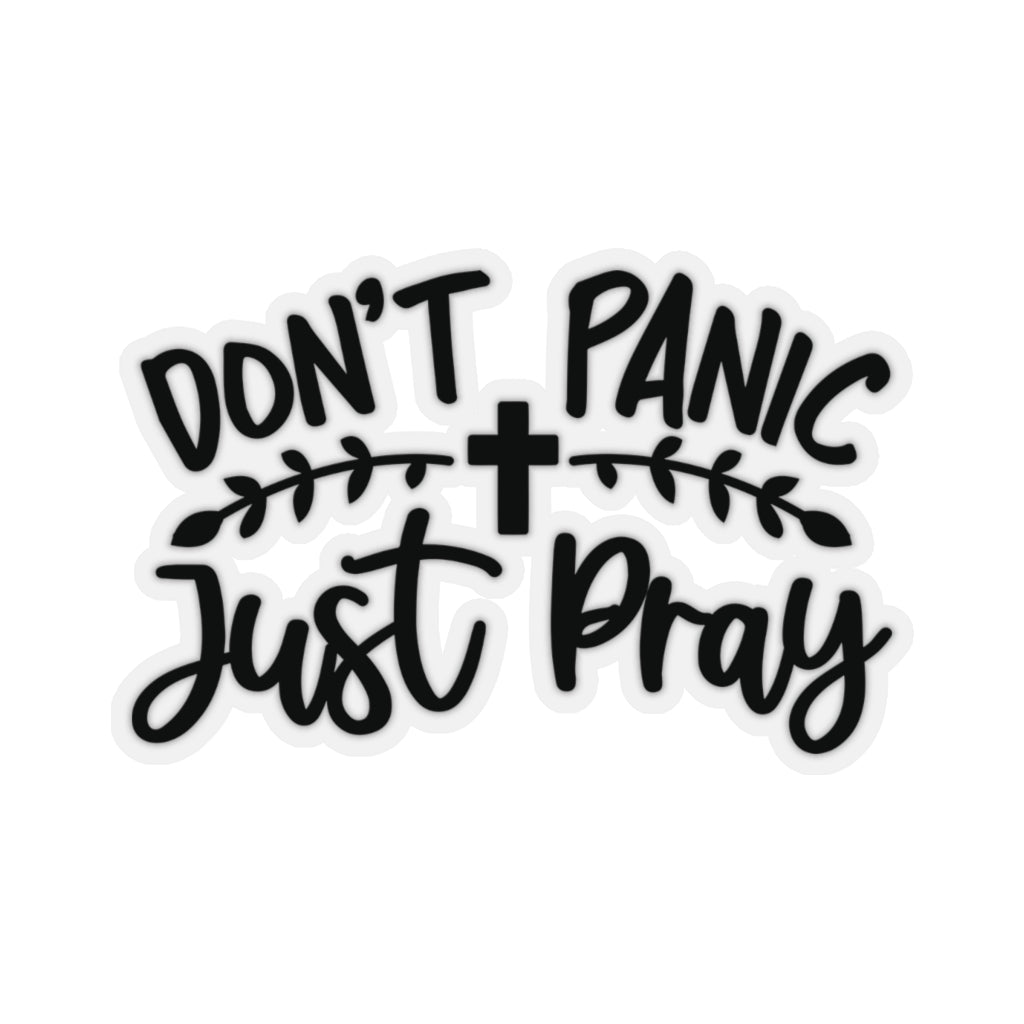 ''Dont panic, just pray'' Stickers - H.O.Y (Humans Of Yahweh)