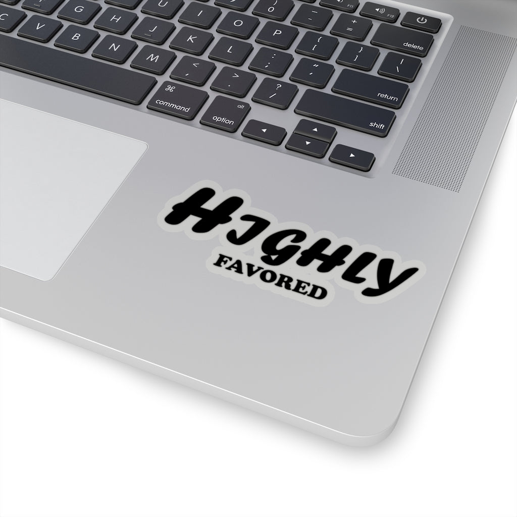 ''Highly Favored'' Stickers - H.O.Y (Humans Of Yahweh)