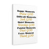 Load image into Gallery viewer, &#39;&#39;Everything GOD&#39;&#39; Canvas Gallery Wraps (white)