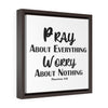 Load image into Gallery viewer, &#39;&#39;Philippians 4:6&#39;&#39; Canvas Gallery Wraps Framed Canvas (white)