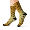 Metallic Gold Cross Socks - H.O.Y (Humans Of Yahweh)