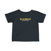 Load image into Gallery viewer, &#39;&#39;Blessed Beyond Measure&#39;&#39; Gold Edition Infant Tee - H.O.Y (Humans Of Yahweh)