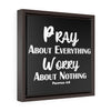 Load image into Gallery viewer, &#39;&#39;Philippians 4:6&#39;&#39; Canvas Gallery Wraps Framed Canvas (Black)