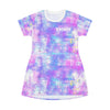 Load image into Gallery viewer, &#39;&#39;YHWH x יהוה‎&#39;&#39; Mauve Tie-Dye T-Shirt Dress - H.O.Y (Humans Of Yahweh)