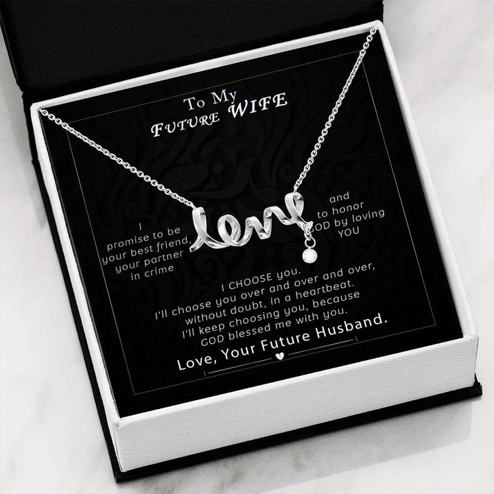 To My Future Wife - Love Necklace - H.O.Y (Humans Of Yahweh)