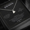 To My Gorgeous Girlfriend - Sweet Heart Necklace - H.O.Y (Humans Of Yahweh)