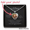 To My Future Wife - Customized Heart Necklace - H.O.Y (Humans Of Yahweh)