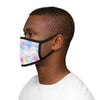 Load image into Gallery viewer, Cotton Candy Tie-Dye - Psalm 46:5 Face Mask