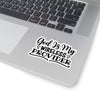 ''God is my wireless provider'' Stickers - H.O.Y (Humans Of Yahweh)